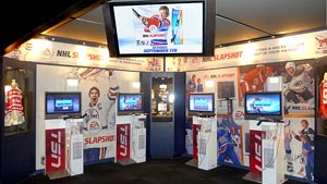 The EA Sports Slapshot Zone.