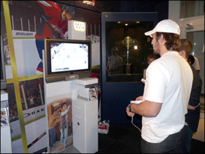NHL 2K10 cover athlete and spokesman, Alexander 
Ovechkin