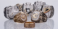 Stanley Cup Championship Ring Display