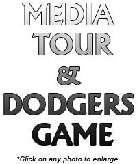Media Tour & Dodgers Game