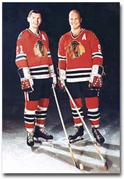 Stan Mikita and Bobby Hull