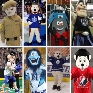 Mascot Monday at the Hockey Hall of Fame on Monday 14 March from 10 a.m. to noon during March Break 2011