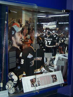2007 Stanley Cup Champions showcase