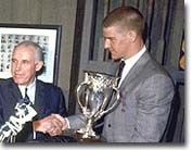 Bobby Orr won Rookie-of-the-Year honours in 1967