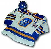 Nick Stajduhar's 2000 <br>Flint Generals Tarry Cup championship jersey