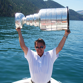 Holland was won the Stanley Cup as GM three times in 1998, 2002 and 2008, and once as an Assistant GM in 1997 (Mike Bolt/HHOF).