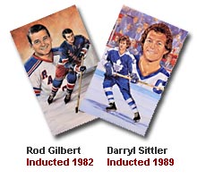 Rod Gilbert and Darryl Sittler