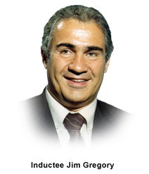 Inductee Jim Gregory