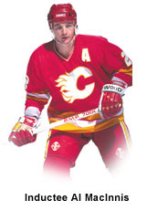 Inductee Al MacInnis