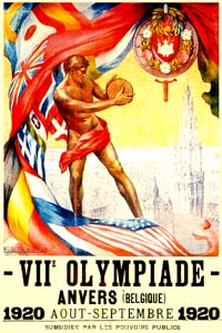 Olympic Winter Games 1920 Poster