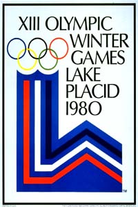 Olympic Winter Games 1980 Poster