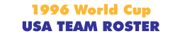 1996 World Cup USA Team Roster