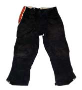 Barber's Philadelphia Flyers Cooperall pants from the 1981-82 season.