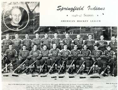 Earl Seibert went on to coach the Springfield Indians of the American Hockey League for one season in 1946-47.