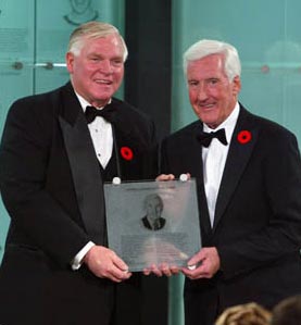 Cliff Fletcher cites induction into the Hockey Hall of Fame as the pinnacle of an outstanding career.