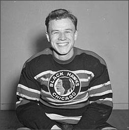 Mosienko, Smith, and Bentley set an NHL record with 219 points