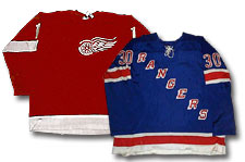 Two of Sawchuk's sweaters