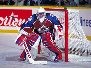 Already a Stanley Cup winner, Patrick Roy, would help the Avalanche to titles in both 1996 and 2001.