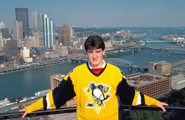The Pittsburgh Penguins selected Mario Lemieux first overall in the 1984 NHL Entry Draft.