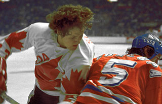 Canada's Darryl Sittler scored the winning goal at 11:03 of overtime to capture that 1976 Canada Cup.