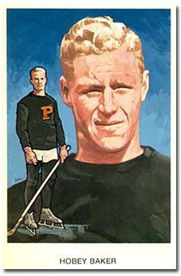 Hobey Baker 1983 Hockey Hall of Fame hockey card