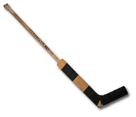 Gump Worsley's Montreal Canadiens goalie stick