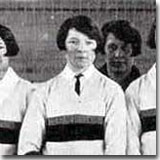 Queen's University netminder Elizabeth Graham is credited with being the first goaltender to ever wear a mask for protection