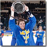 Erika Holst helpped lead her country to a suprise bronze medal finish