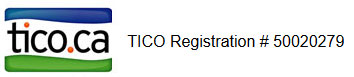 TICO Registration # 50020279