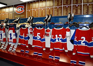 nhl dressing room tours