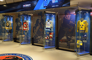 The New Acquisitions display offers visitors a sneak peak of the artifacts that were recently added to the Hockey Hall of Fame's magnificent collection.