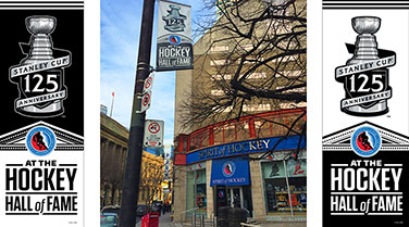 Stanley Cup 125th Anniversary Banners
