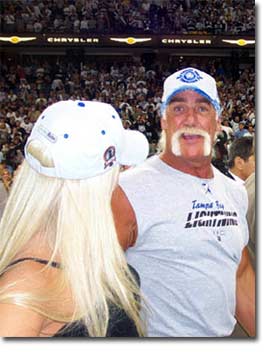 Hulk's happy after hometown hockey team captures the Cup.