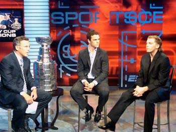 Jonathan Toews and Patrick Kane interview with ESPN.