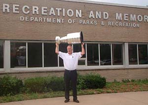 Joel Quenneville and the Stanley Cup stopped by the Riverside Recreation and Memorial Centre