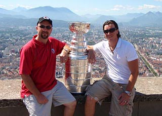 Cup Keeper Walt Neubrand and Cristobal Huet