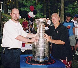 Brian Rafalski Stanley Cup Champion 2003 New Jersey Devils