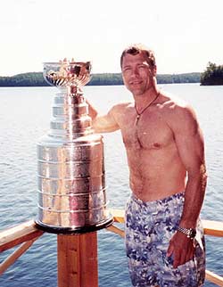 A relaxing day at the cottage should always be shared with good friends.