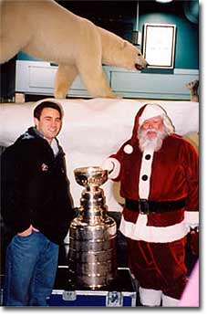 Hockey fans from all across the vast North came to see the Stanley Cup.