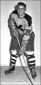 Dick Duff averaged over a point a game with the OHA-Jr. St. Mike's Majors