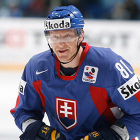 Marian Hossa represented Slovakia at the Winter Olympics, World Championship, World Cup of Hockey and the World Junior Tournament (Jukka Rautio/HHOF).