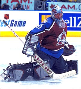 Within a few months after joining Colorado in 1996, Patrick Roy led the Avalanche to the organization's first Stanley Cup championship.