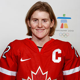 Hayley served as captain in the 2010 Winter Olympic Games in Vancouver, Canada (Jeff Vinnick/HHOF)