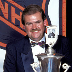 Burns is a three time winner of the Jack Adams trophy as the NHL's top coach.