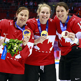 Hefford retired as Canada’s second leading scorer all-time in international competition. (Jeff Vinnick/HHOF-IIHF-IOC)