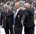 Witness hockey history as the 2011 Hockey Hall of Fame Inductees receive their official Honoured Member Blazers