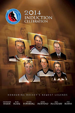2014 Hockey Hall of Fame Induction - celebrating hockey's newest legends