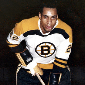O’Ree’s NHL playing career lasted just 45 games, but his impact is much larger. (James McCarthy/Hockey Hall of Fame)