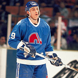 Joe Sakic Quebec Nordiques Jersey blue