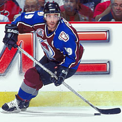 Sakic served as the captain of the Nordiques/Avalanche franchise for 17 seasons, making him the second longest serving captain in NHL history.